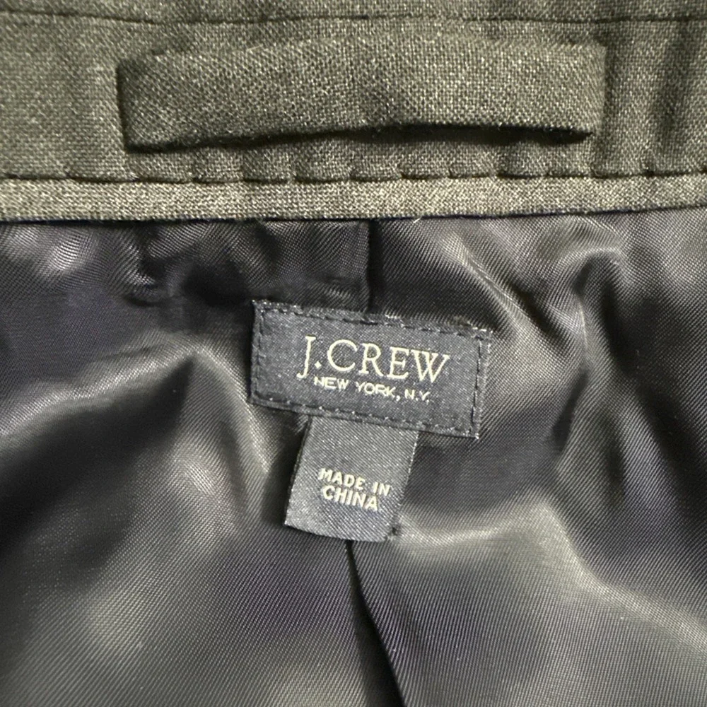J Crew Ludlow Sport Coat Men's 42R Loro Piana Wool Blazer Charcoal Gray Jacket